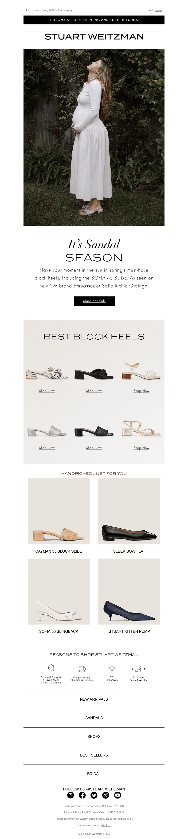 How Sofia Richie Grainge Wears Spring’s Block Heel Trend
