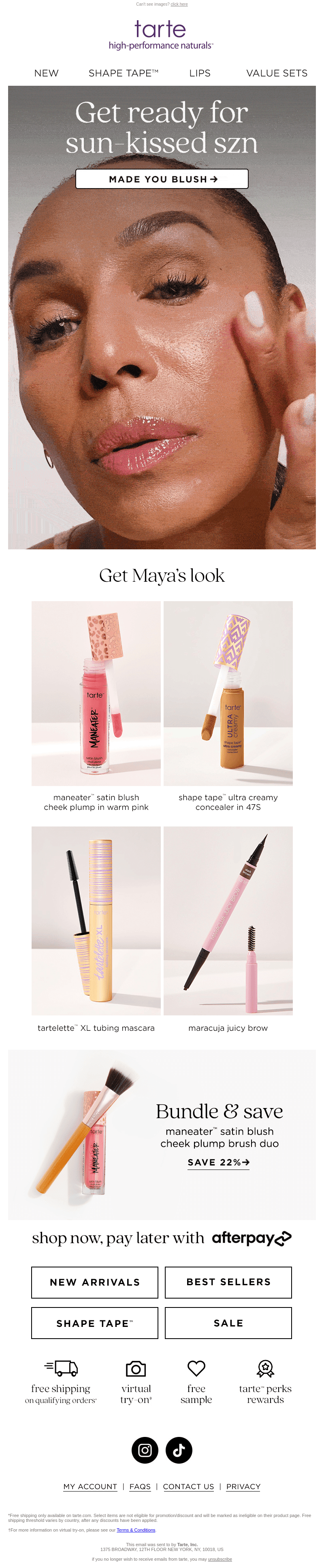 Blush goals unlocked!