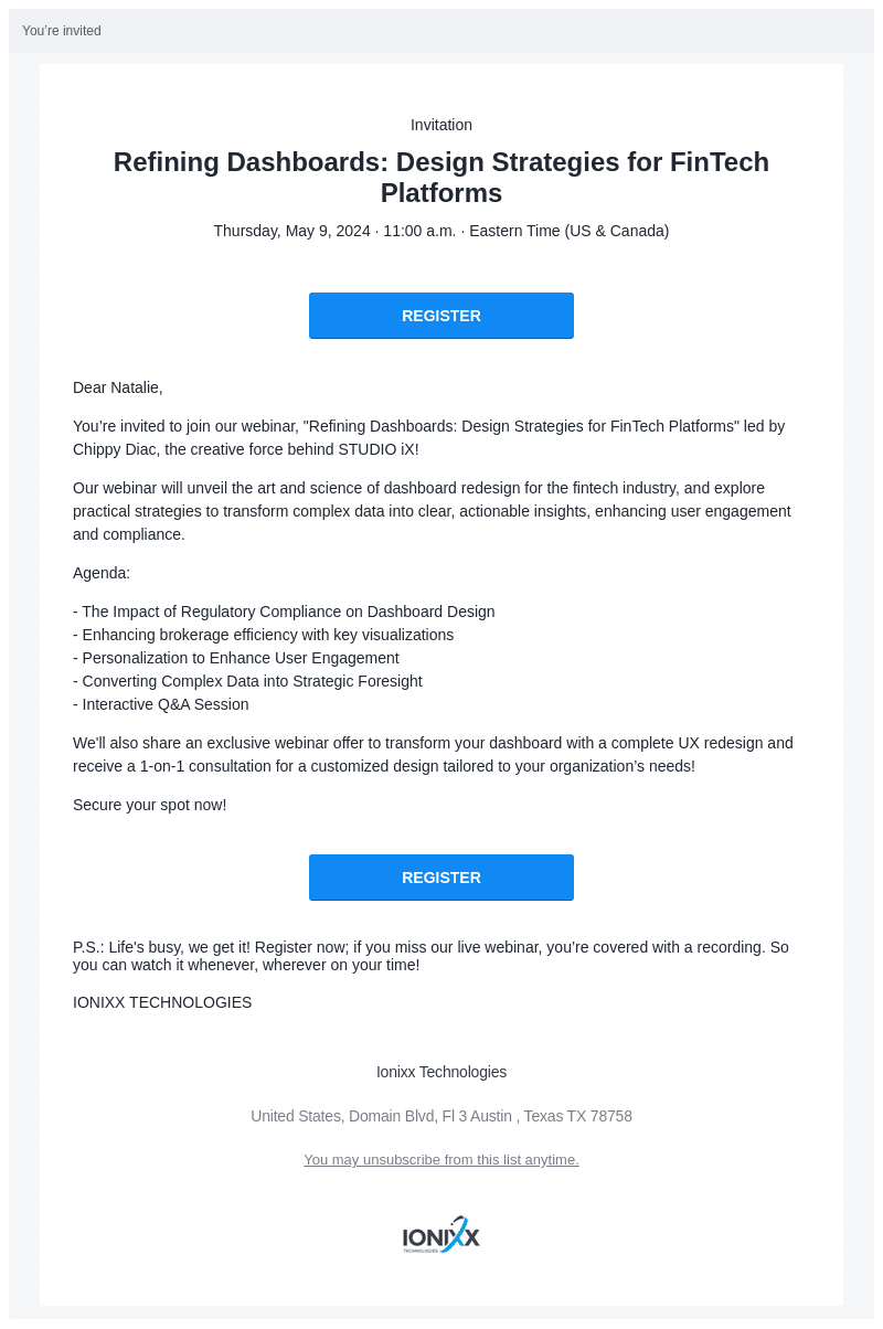 BigMarker email from Wed, May 1, 2024