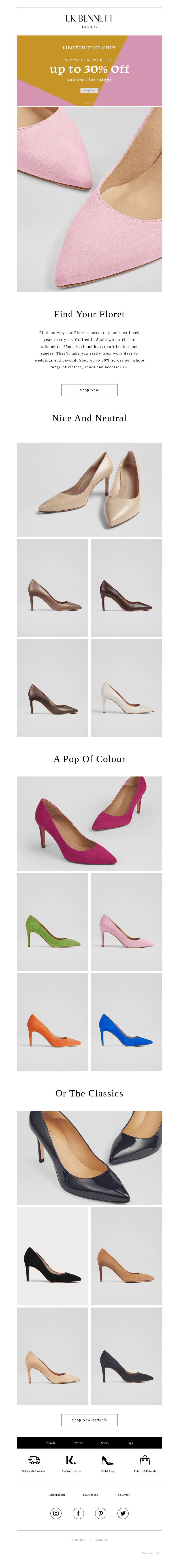 Favourite Florets up to 30% off