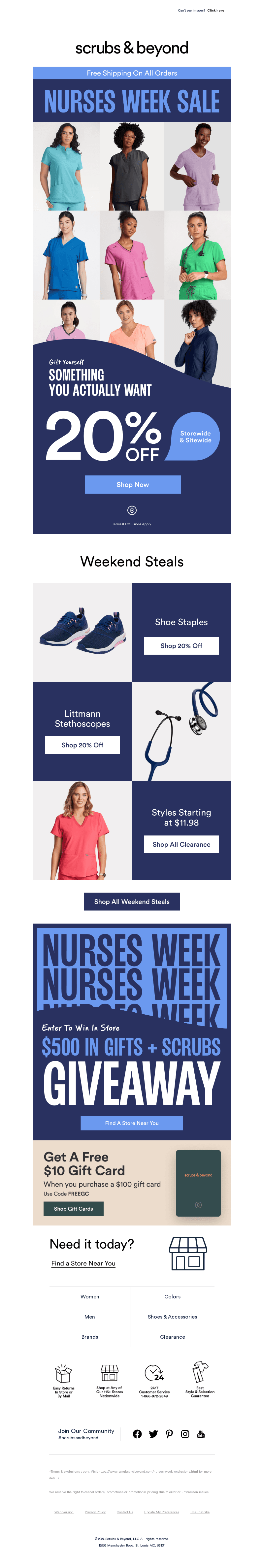 It's On! 20% Off Sitewide