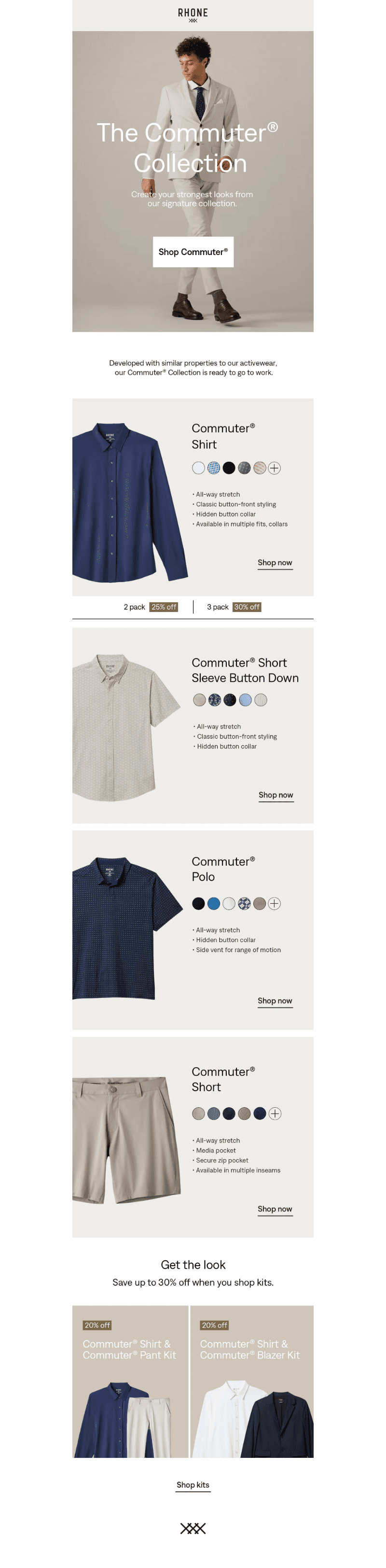Our 5-star Commuter® Collection