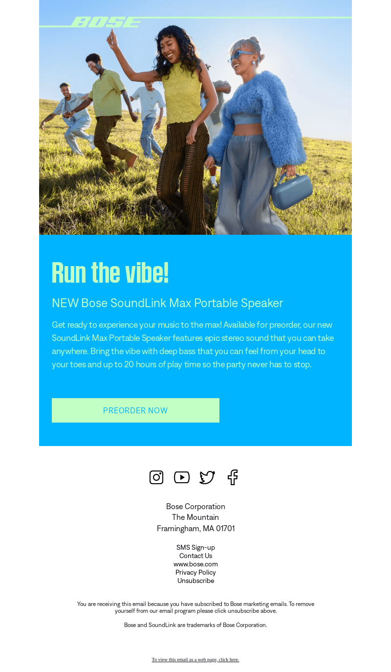 Available for preorder: SoundLink Max!
