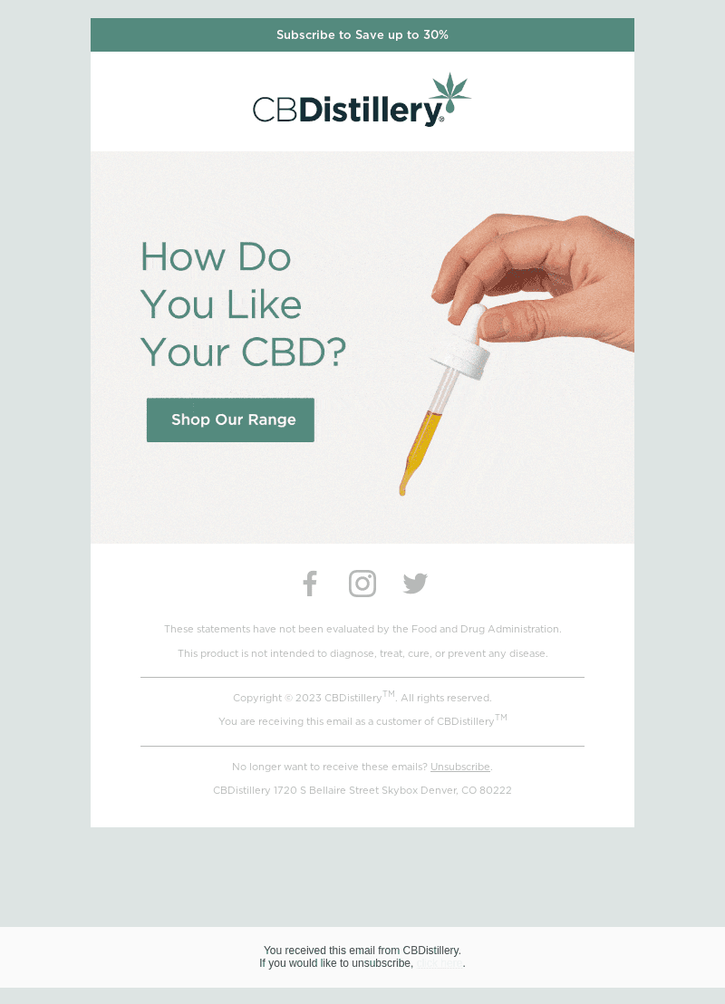 How Do You Like Your CBD?