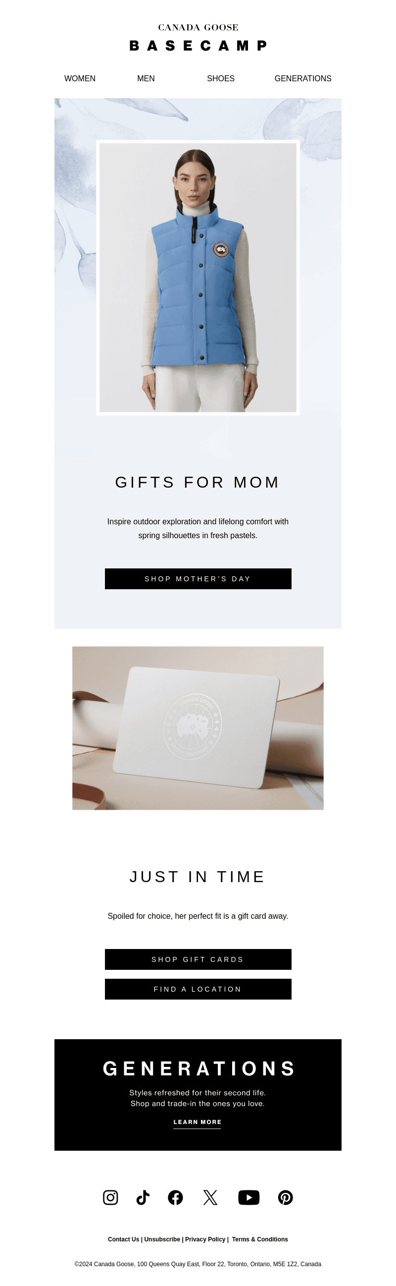 Spring silhouettes for Mom