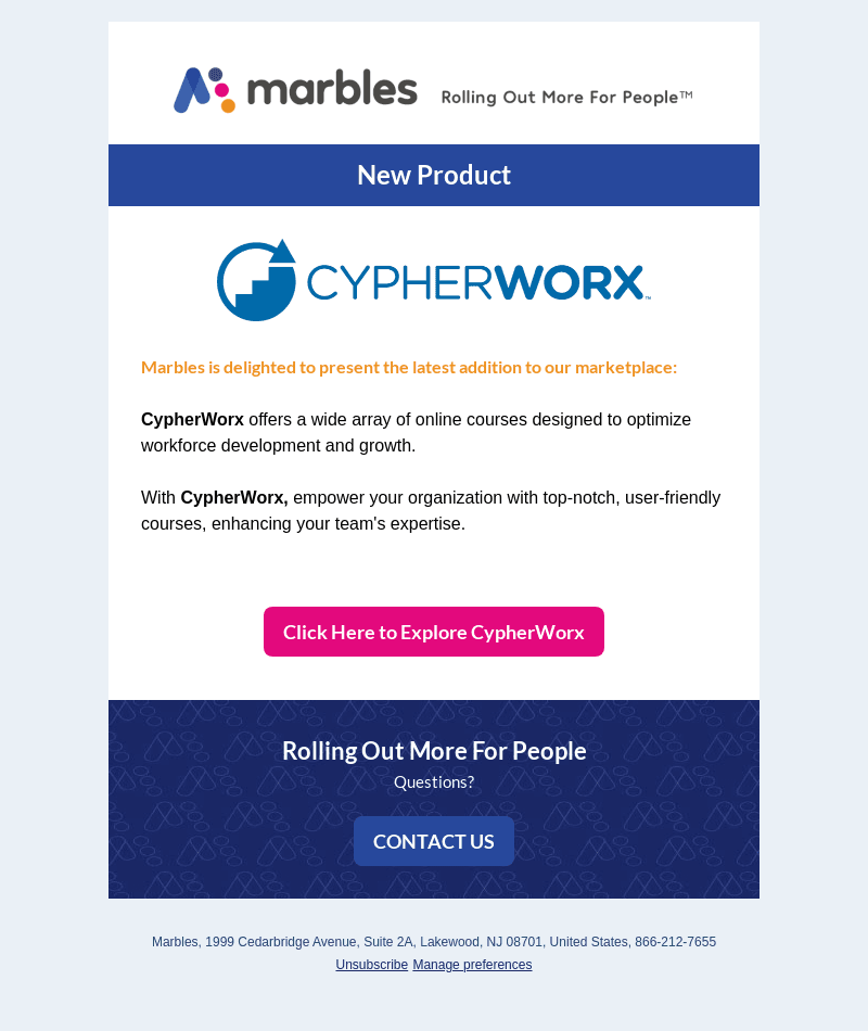 Marbles email from Wed, May 8, 2024