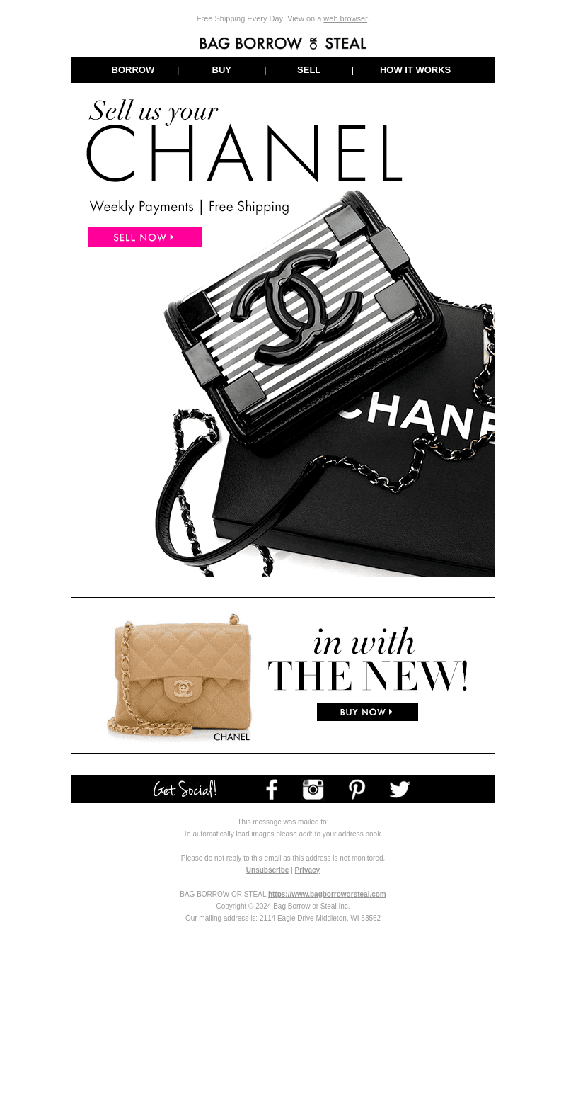 Sell Us Your CHANEL!