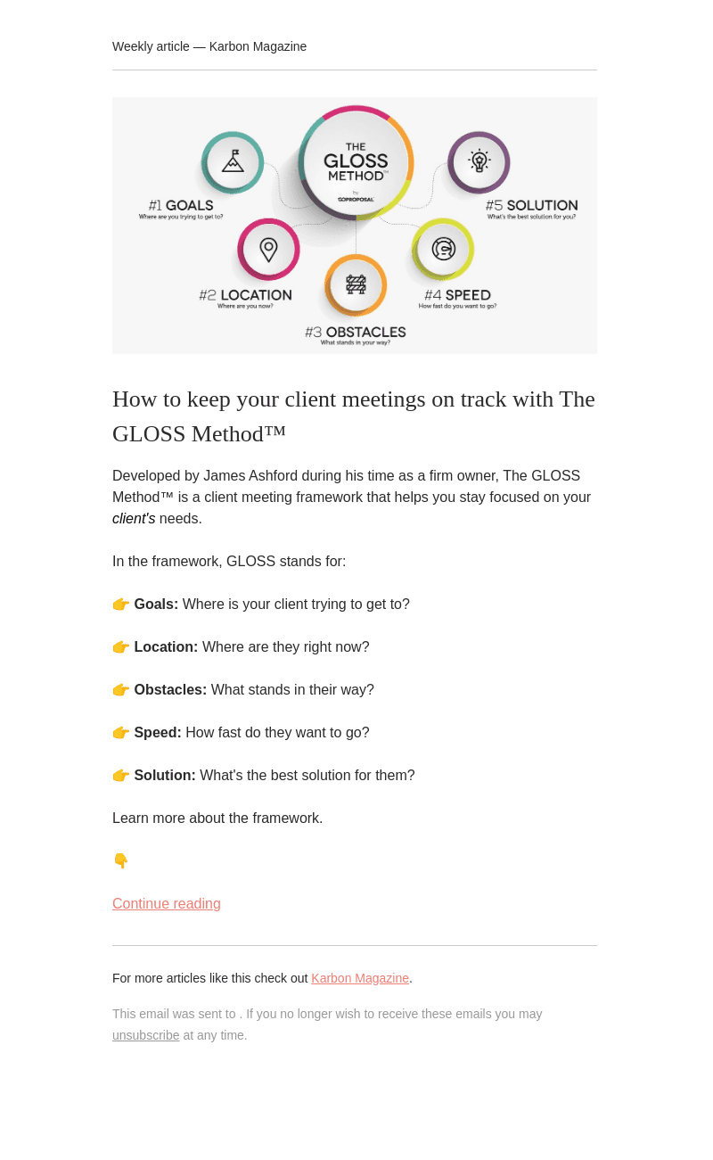 Keep your client meetings laser focused