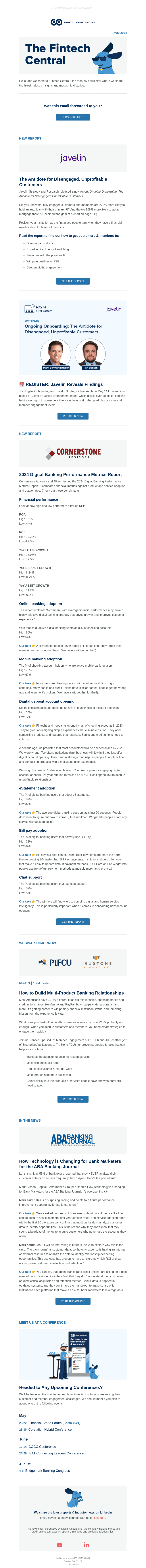 Digital Onboarding email from Wed, May 8, 2024