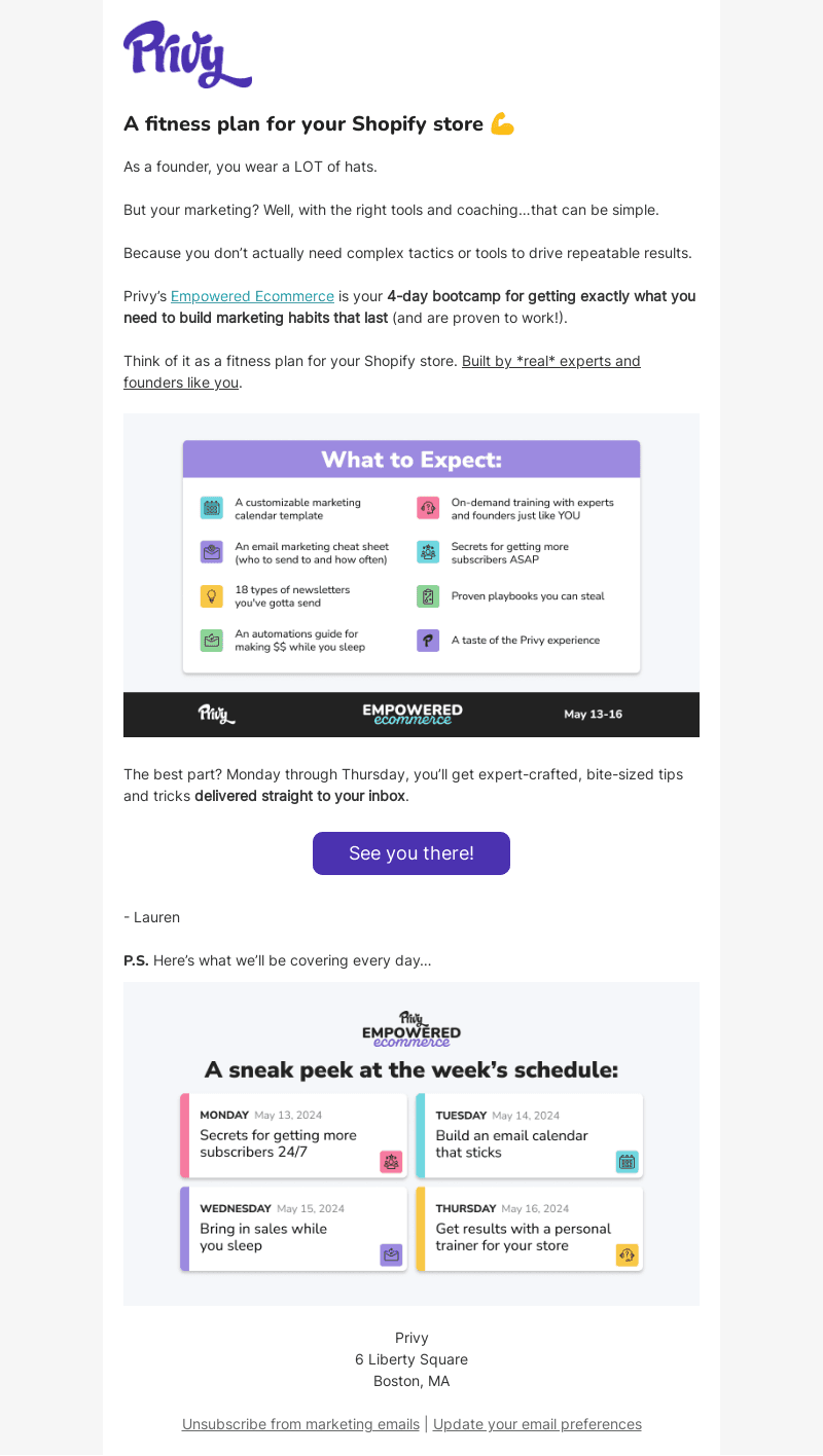 4 Days To Better Marketing