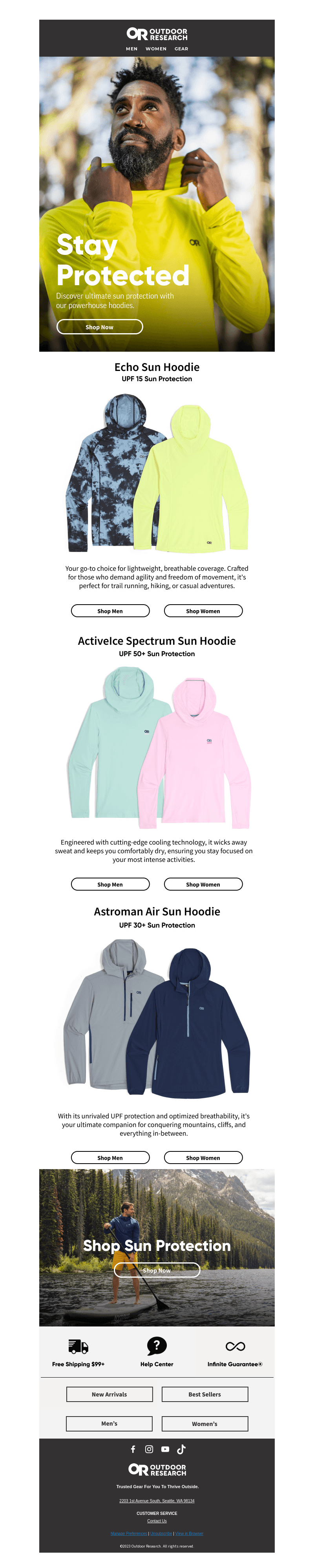 Standout Sun Hoodies