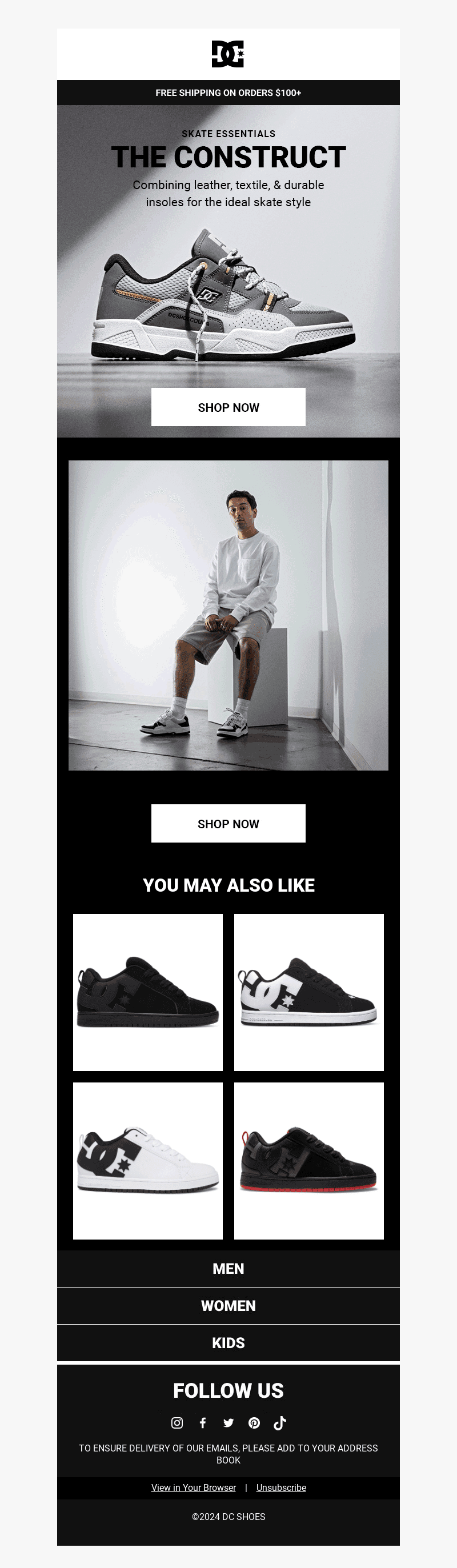 Classic Skate Silhouette