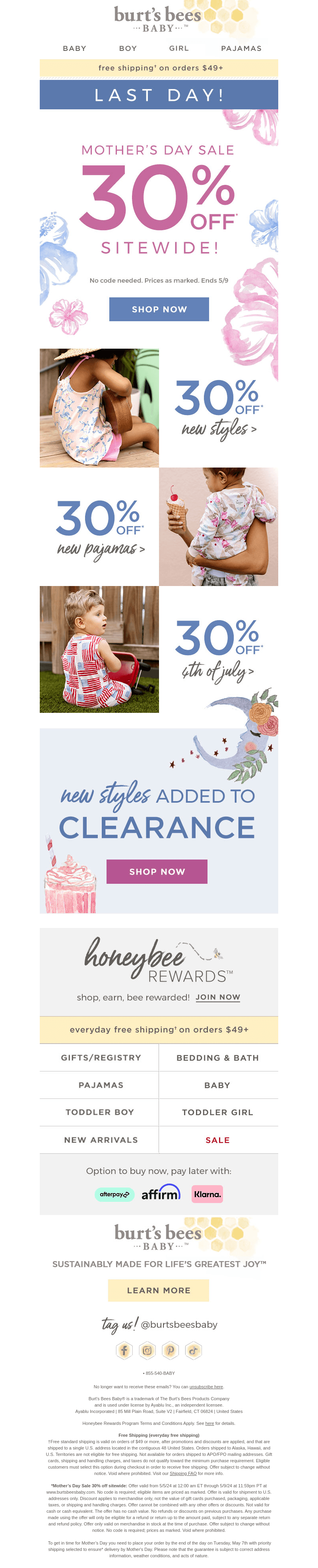 Going, going…. 30% off is almost gone!