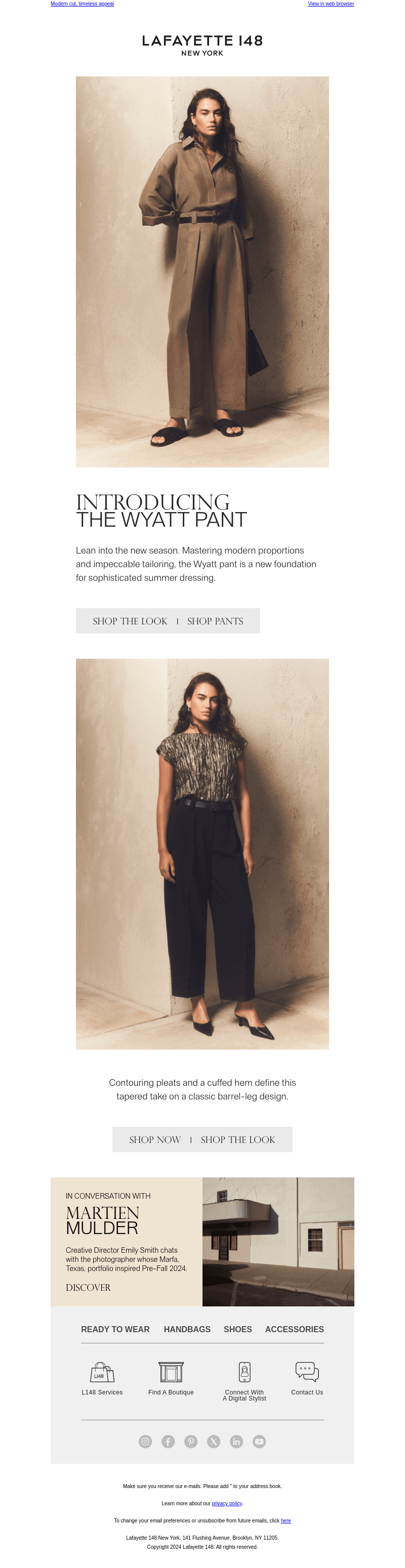 Introducing the Wyatt Pant