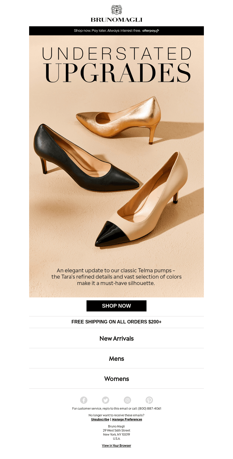 Tara is Back in Stock