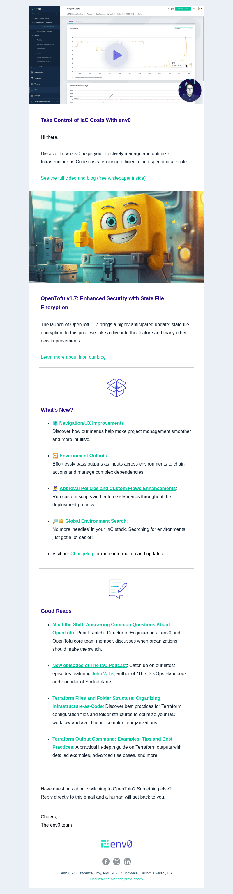 🎁 Optimize IaC Spending, OpenTofu State Encryption, and More