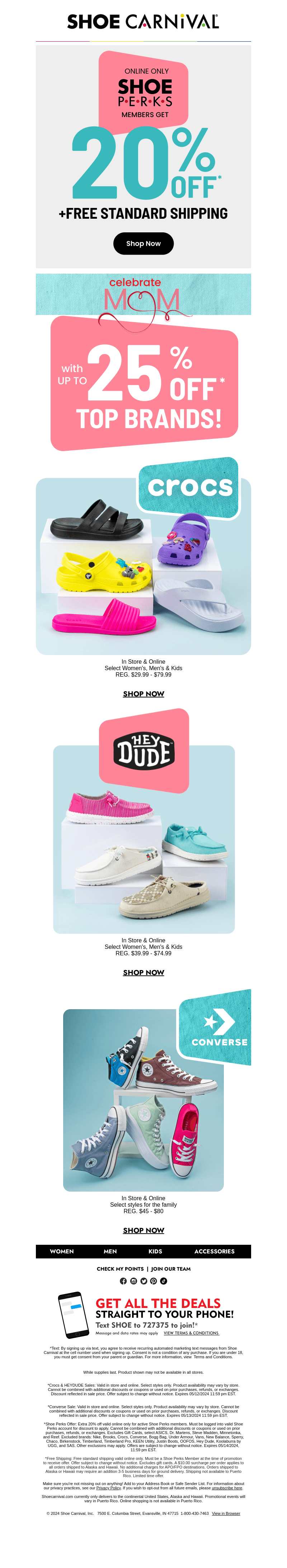 20% off your order starts now!