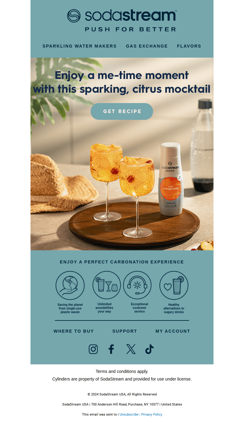 SodaStream email from Fri, May 10, 2024