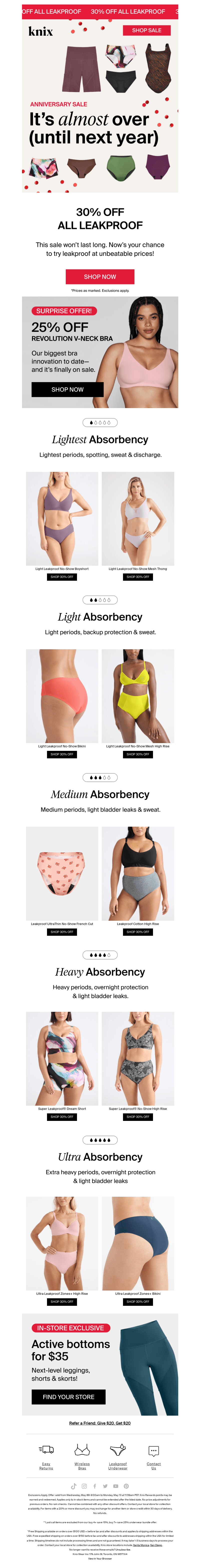 🎉30% OFF ALL LEAKPROOF🎉