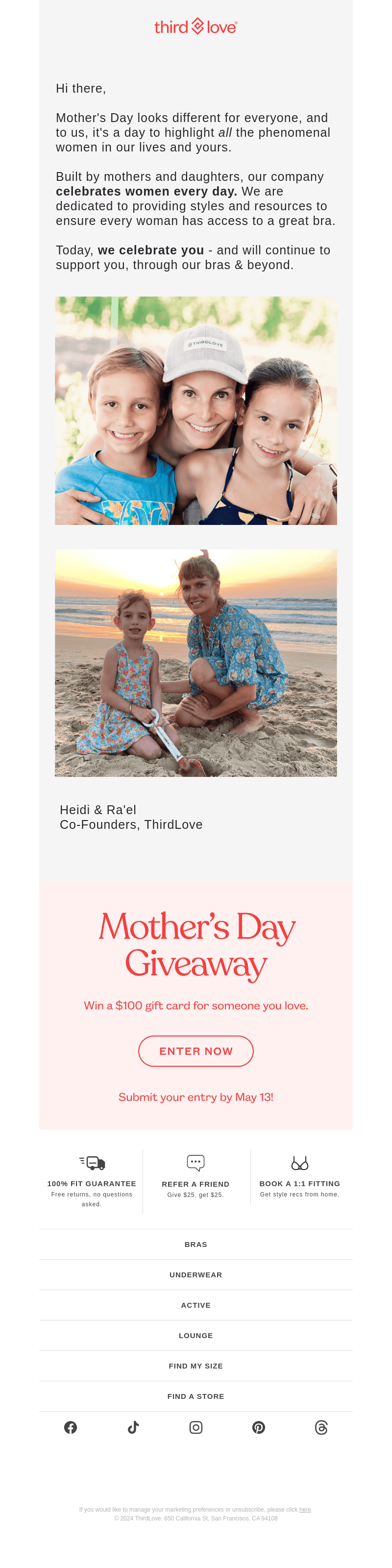 Supporting mothers and daughters 💐