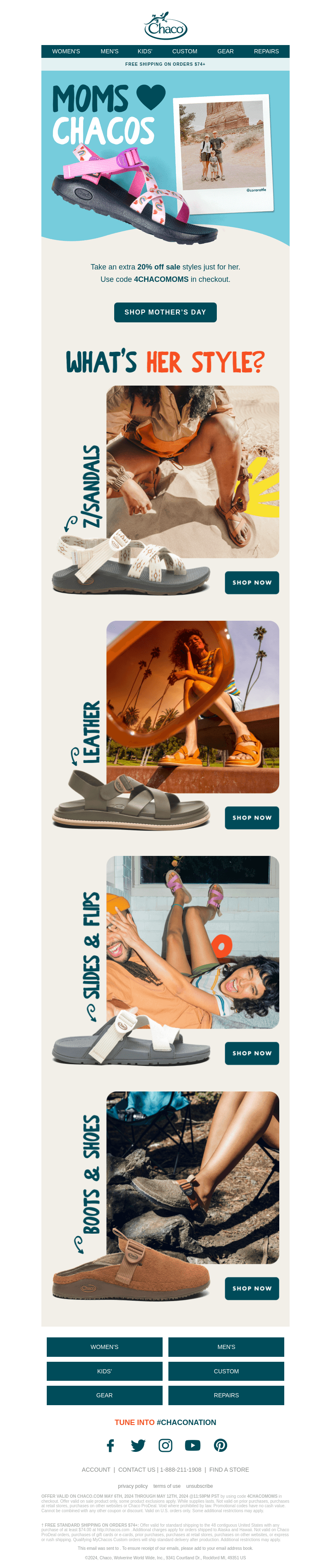 Chaco email from Sun, May 12, 2024