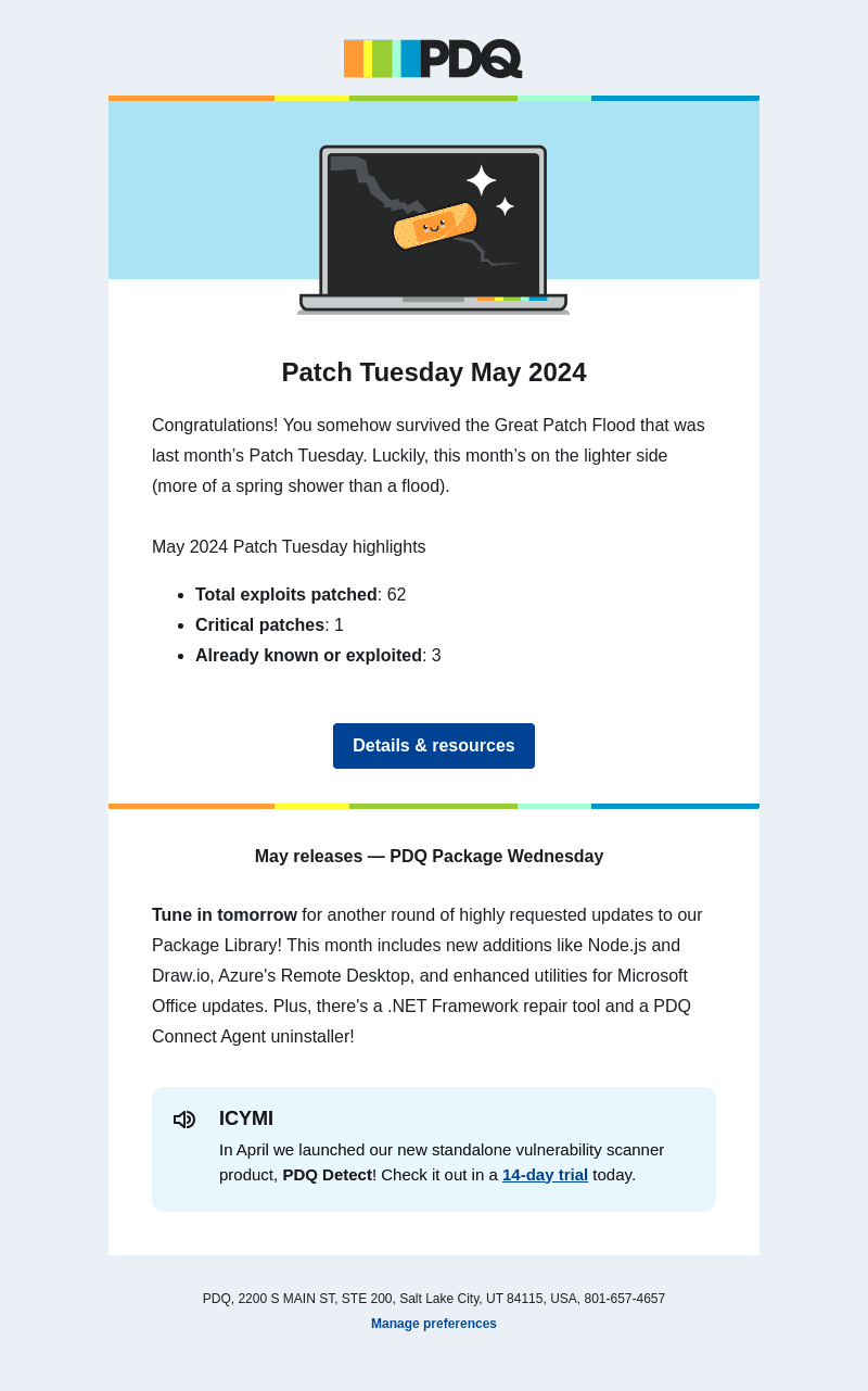 May Patch Tuesday