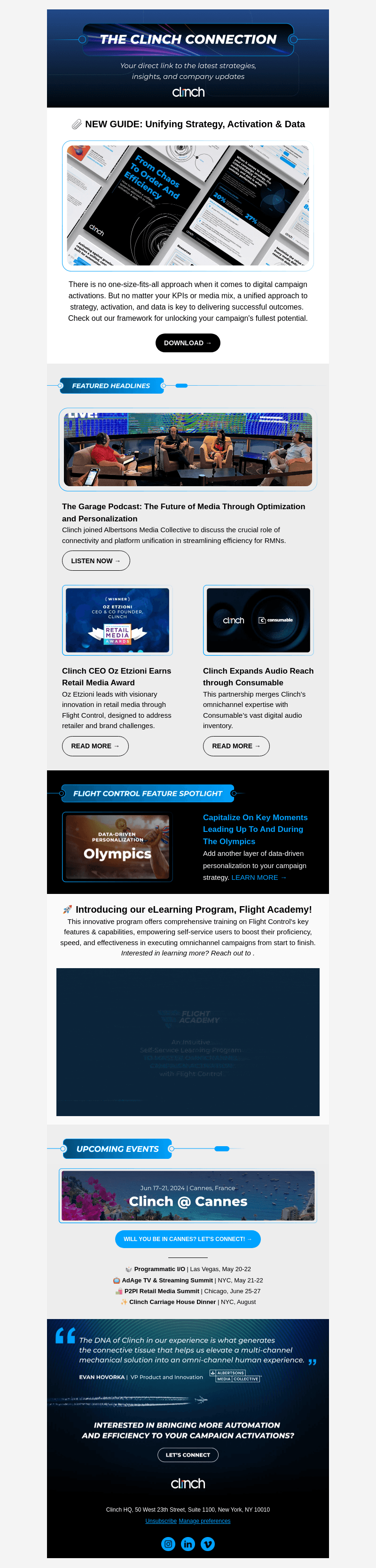 A unified framework for strategy, activation & data 🚀