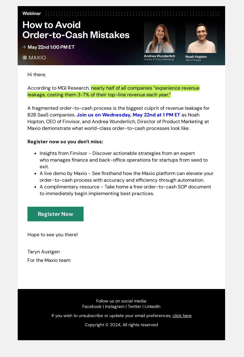 [Maxio Webinar] Avoid Costly Order-to-Cash Mistakes
