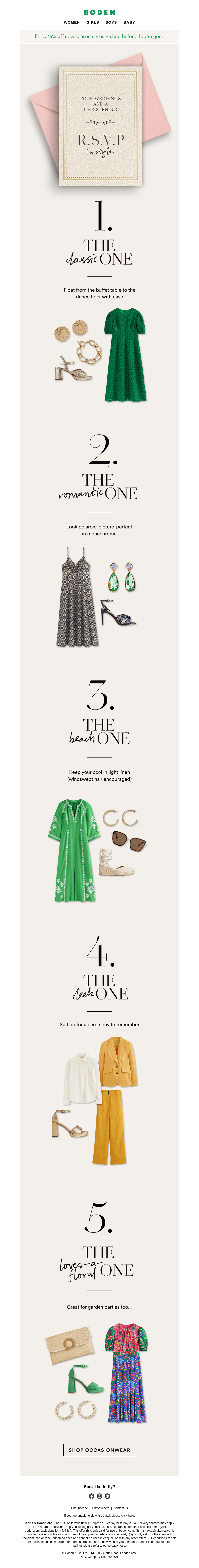 Boden USA email from Fri, May 17, 2024