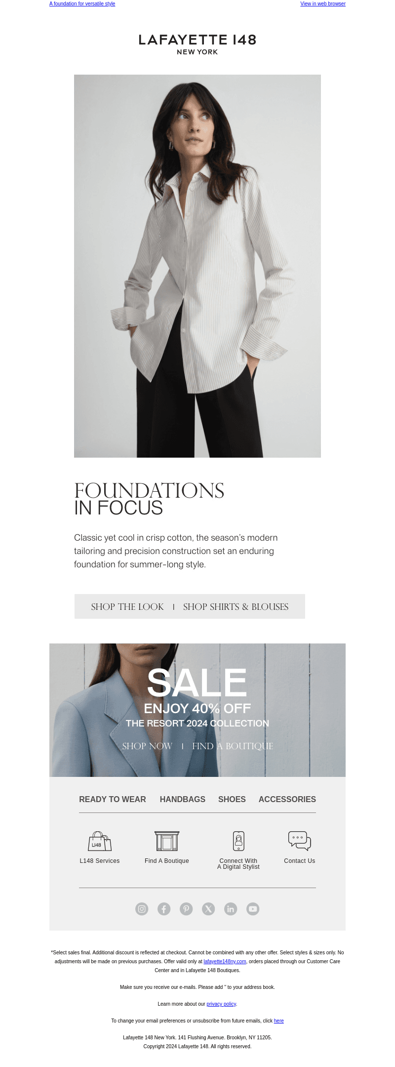 Cool Summer: Cotton Shirting