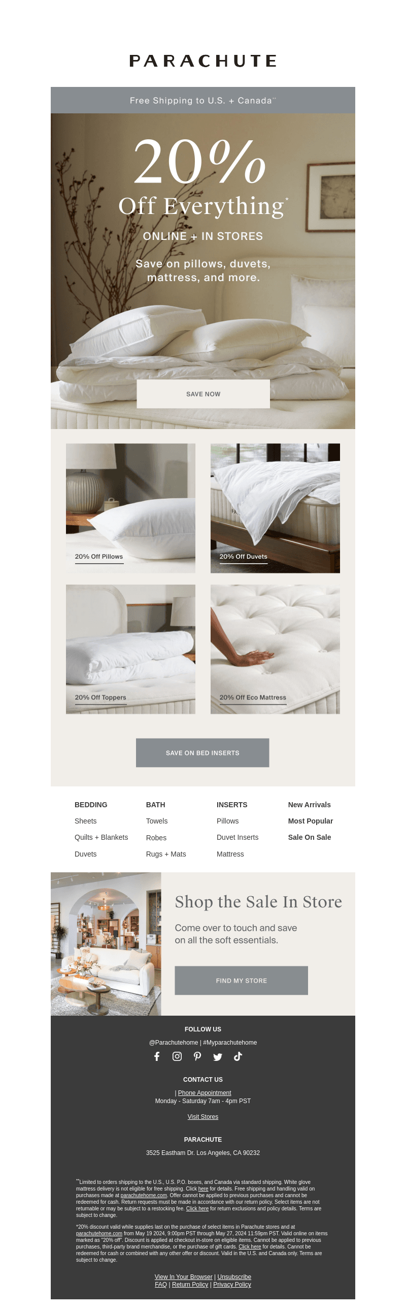 Save On Summer Slumber