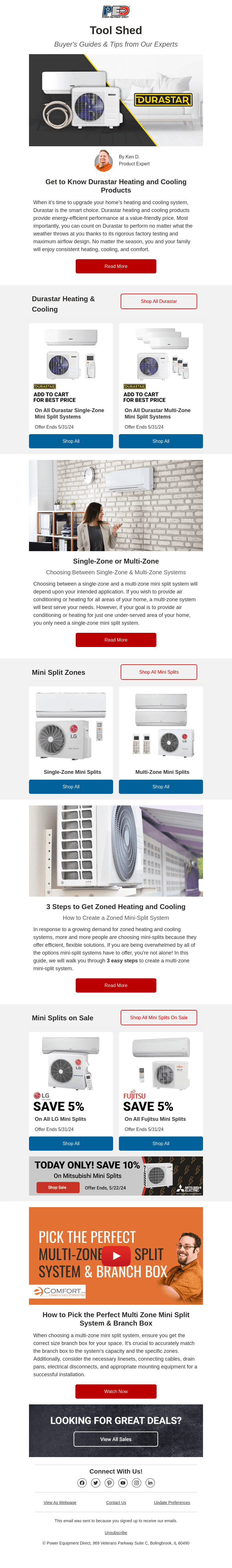 Design Your Own Mini Split System