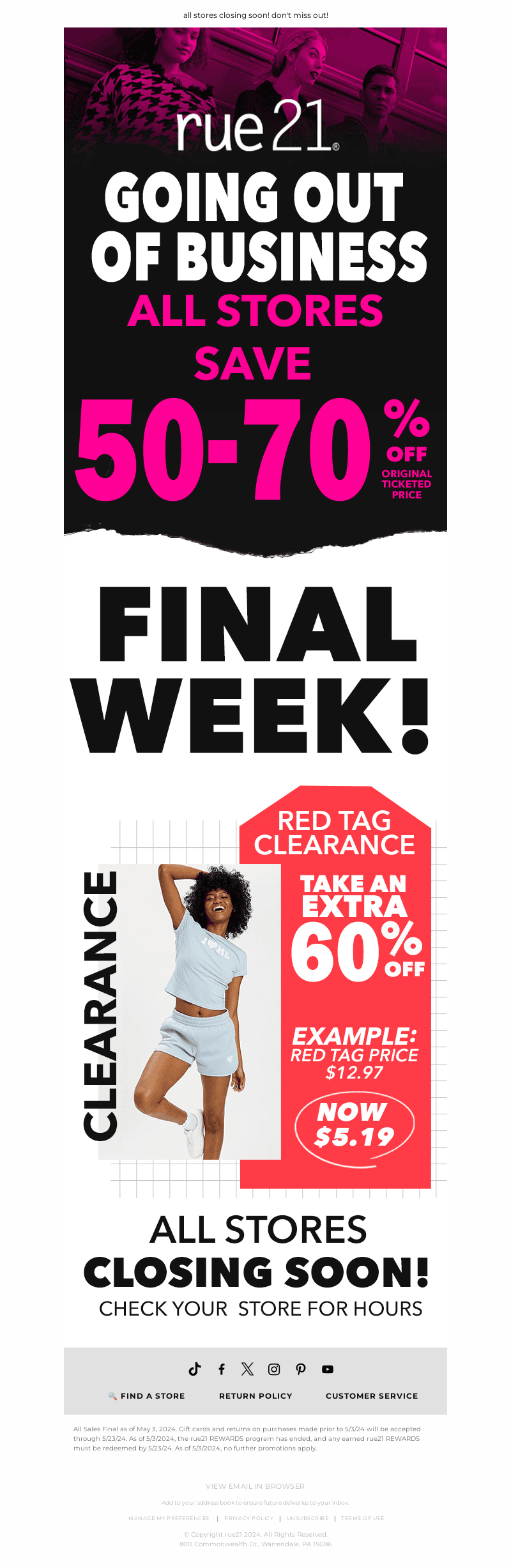 FINAL WEEK❗