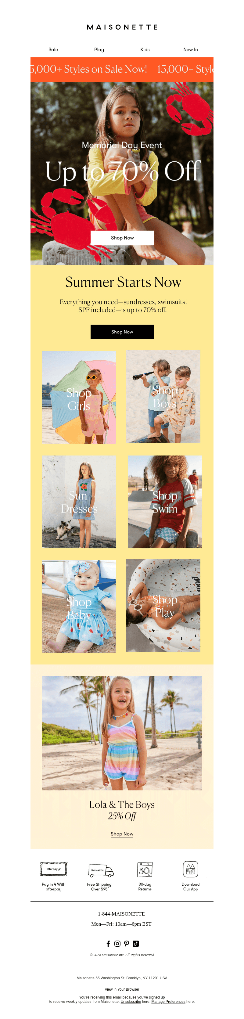 Summer's 👏 BIGGEST 👏 Sale 👏