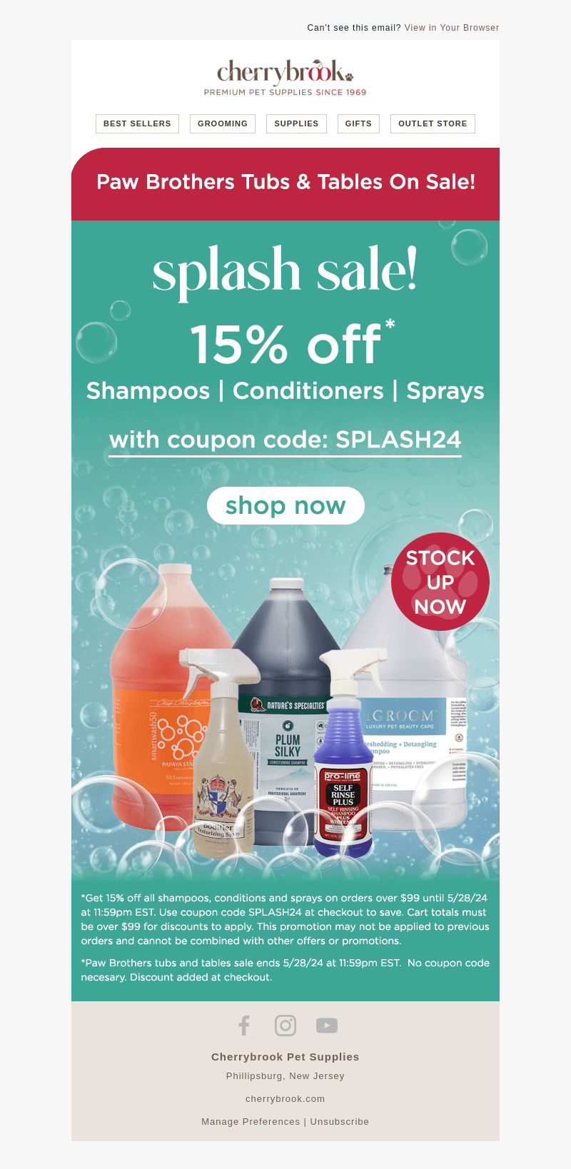 💦Splash Into Savings with 15% Off 💦