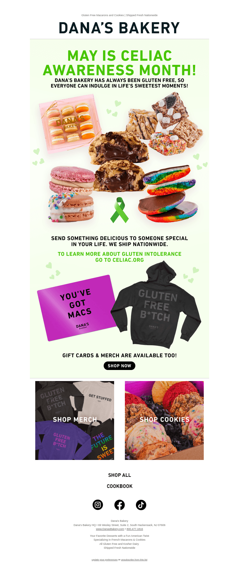 May is Celiac Awareness Month 💚