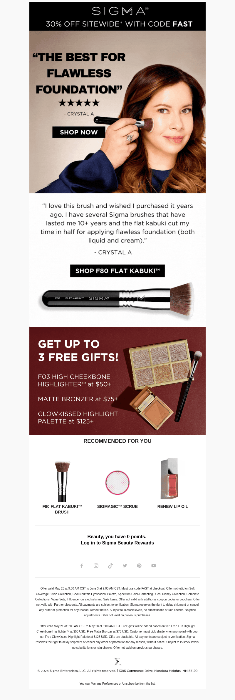 "The Best For Flawless Foundation" ⭐⭐⭐⭐⭐
