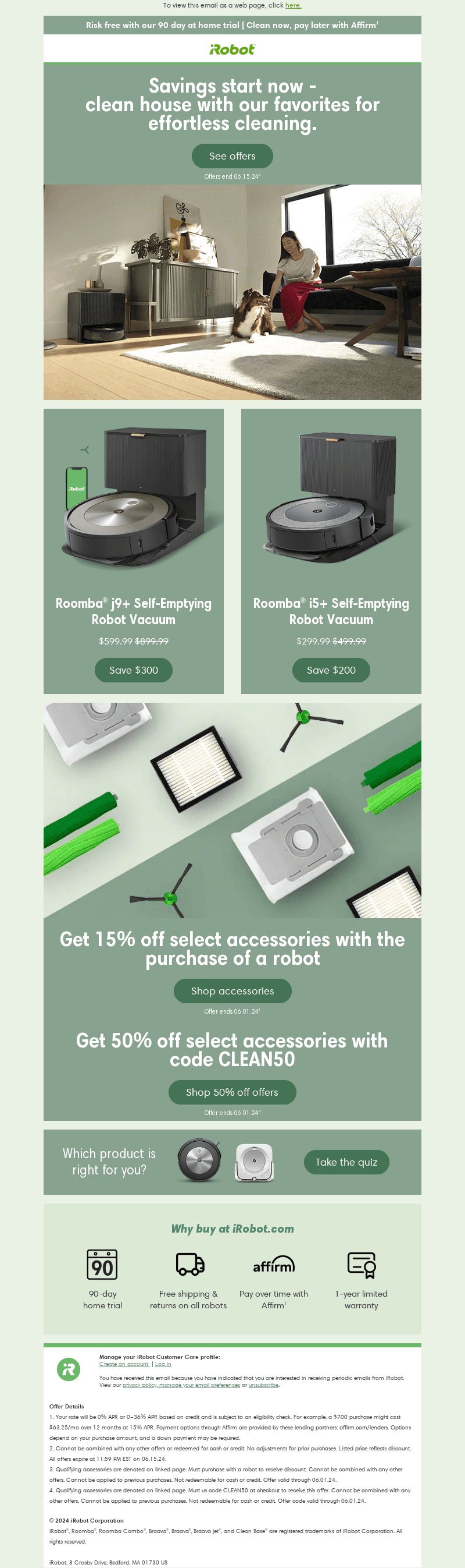 It's the perfect time to purchase a robot!