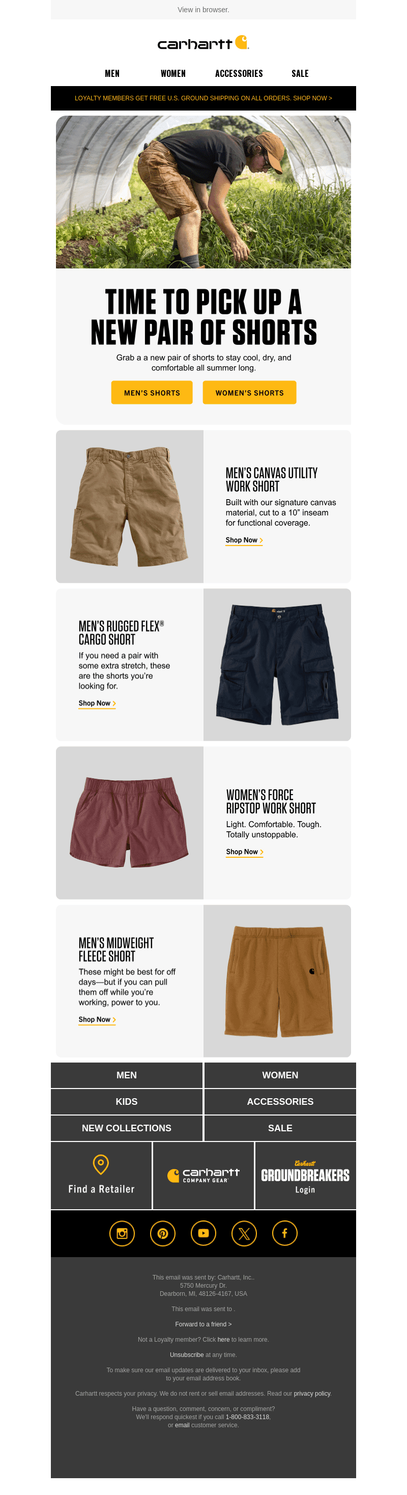 Shorts that work all summer long