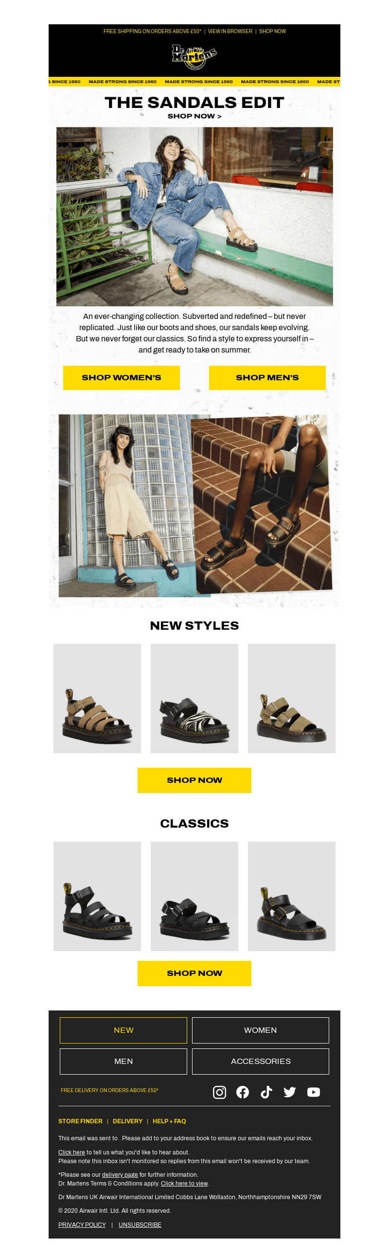 The sandals edit