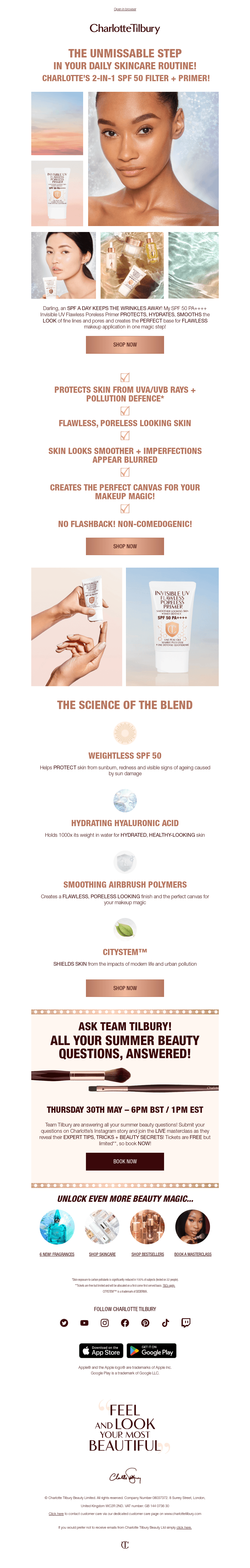 Don't Forget Your SPF! ☀️