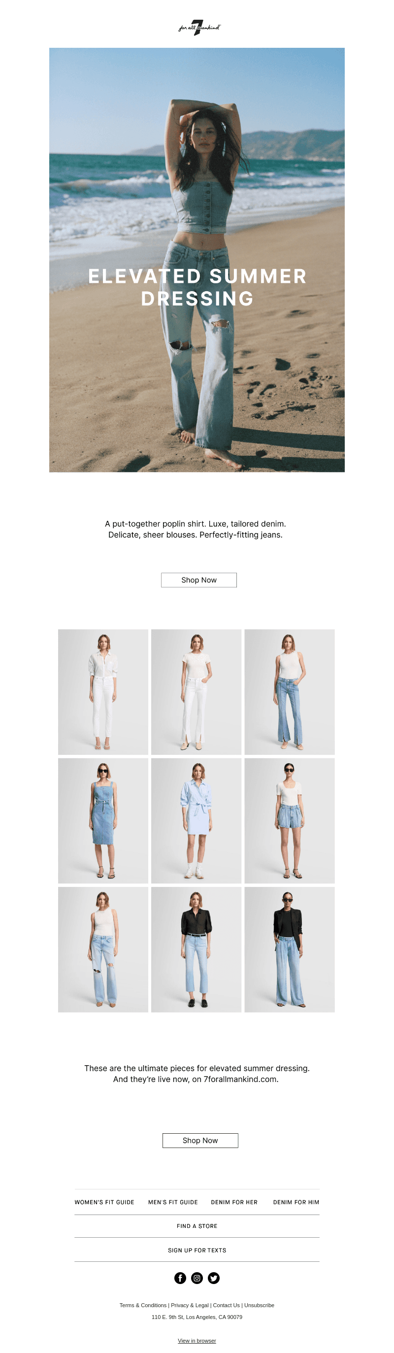 New Summer Arrivals