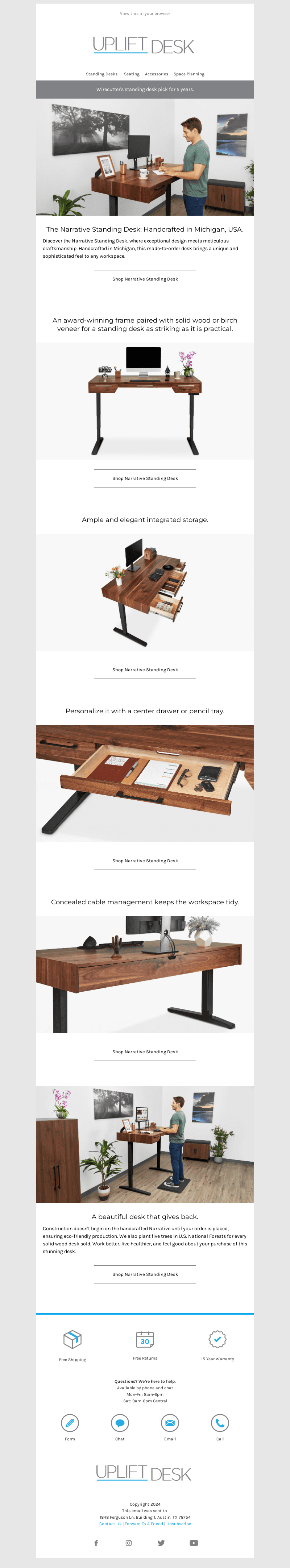 Handcrafted elegance meets award winning design