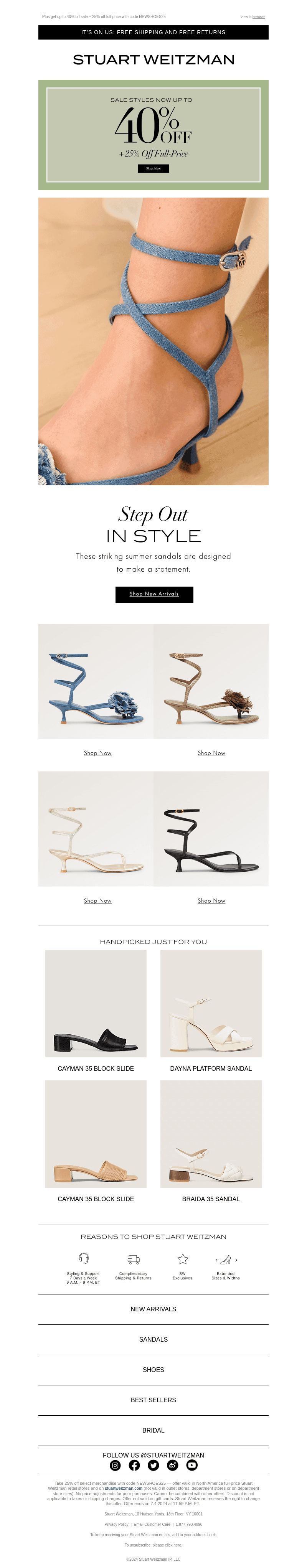 Hot New Sandals to Step Out In