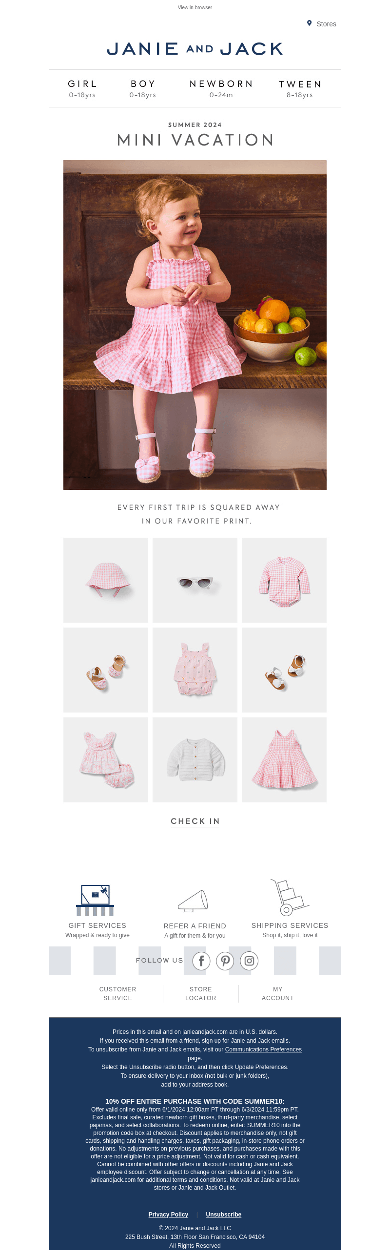 A little summer love: use code SUMMER10