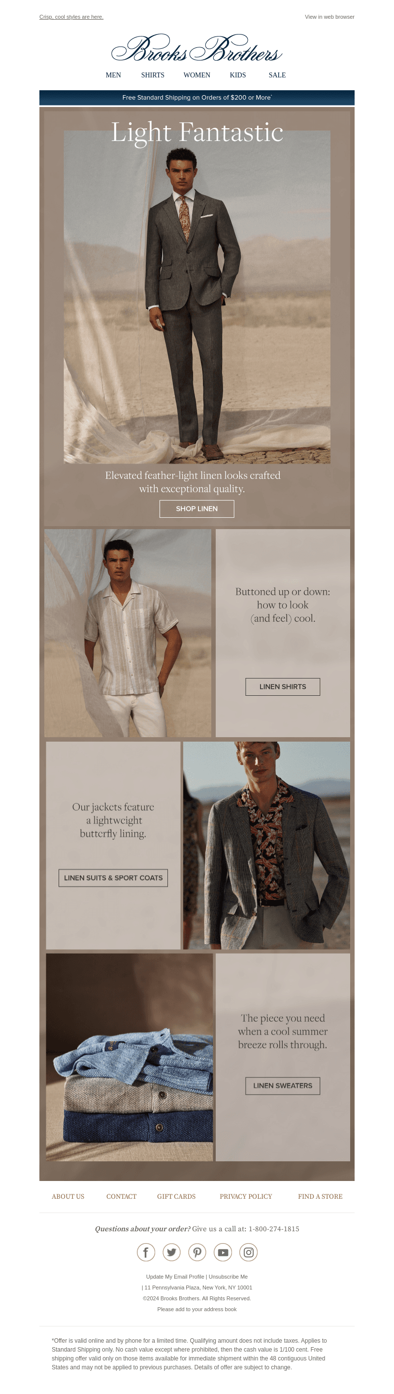 Every linen piece your summer needs