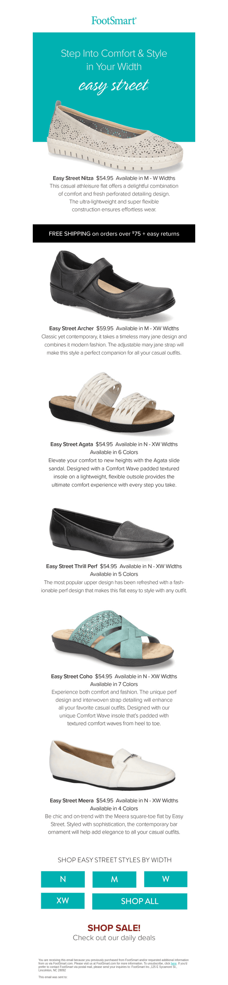 Step Into Comfort & Style In Your Width 🦶