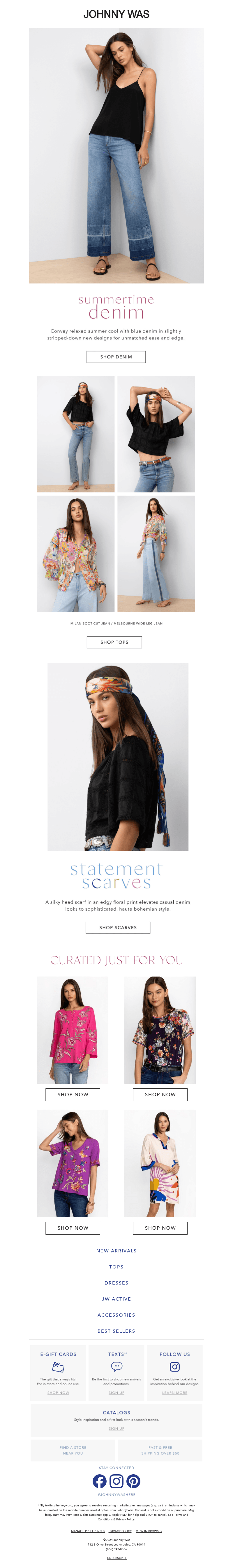 Summer’s Best: Blue Jeans