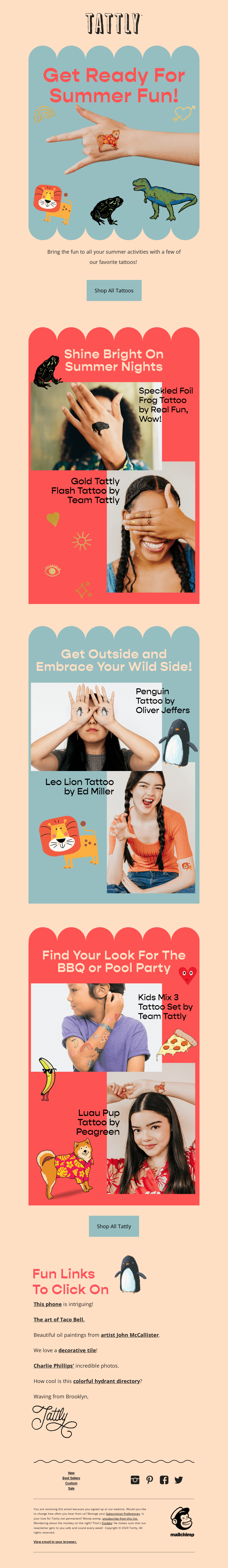 Fun in the Sun With Tattly