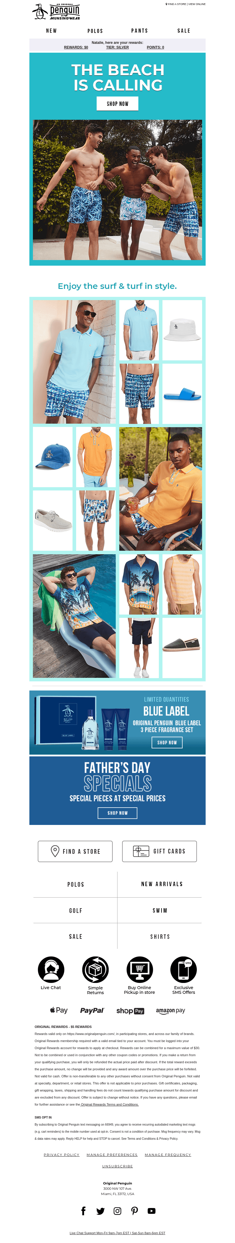 NOW OPEN: The Beach Shop 🏖️